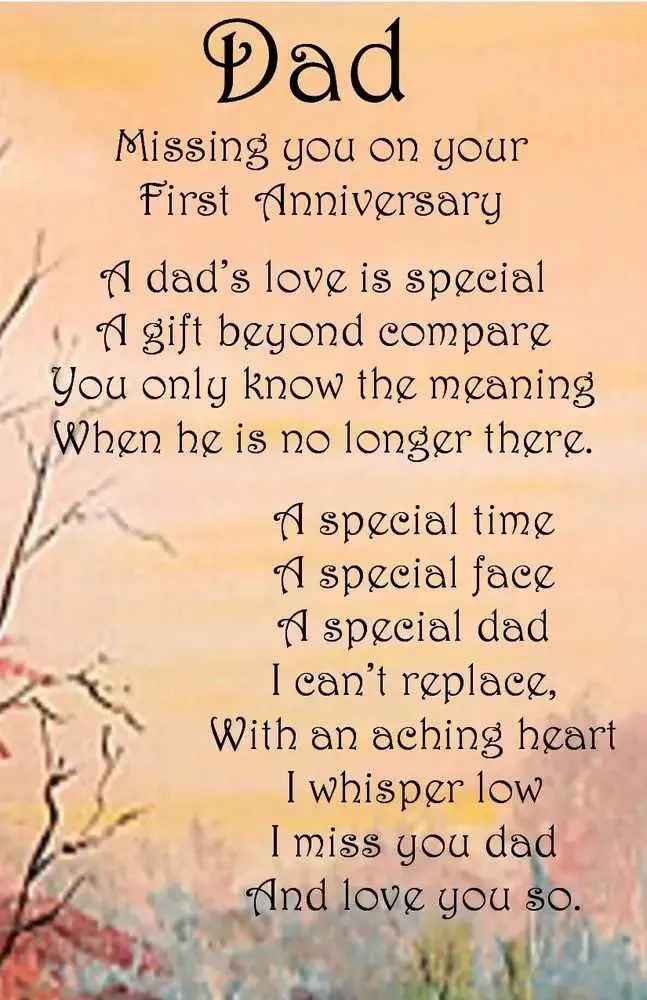 inspirational death anniversary message