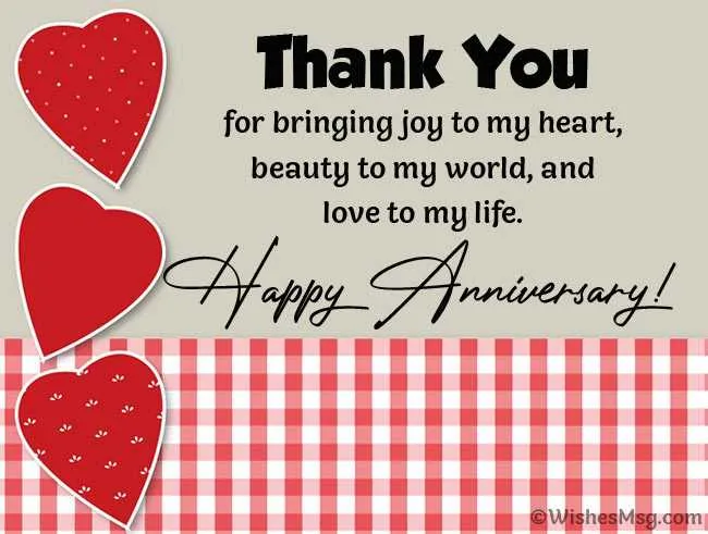 happy anniversary message to girlfriend