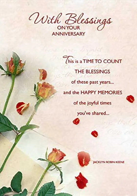 happy anniversary message religious