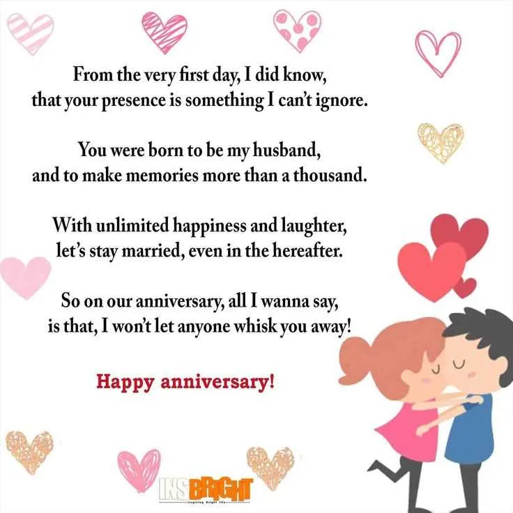 18th anniversary message to husband