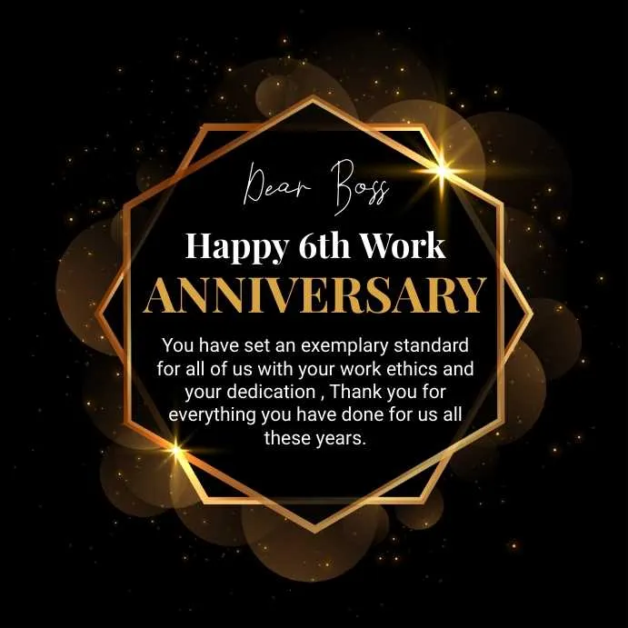 employee anniversary message