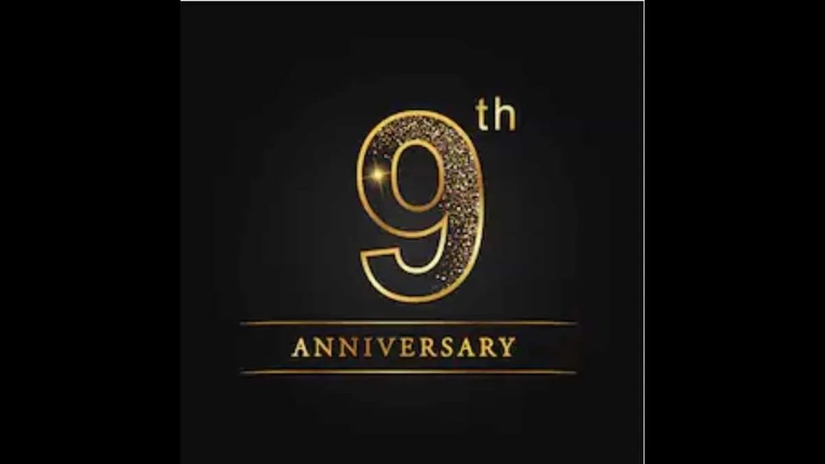 9 years anniversary message