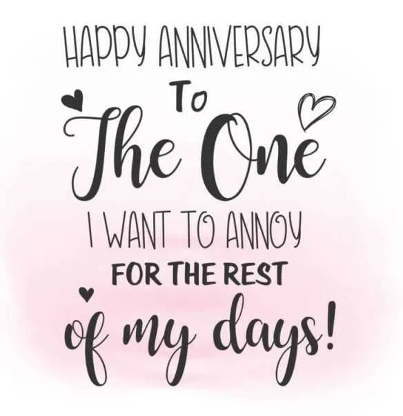 anniversary for him messages