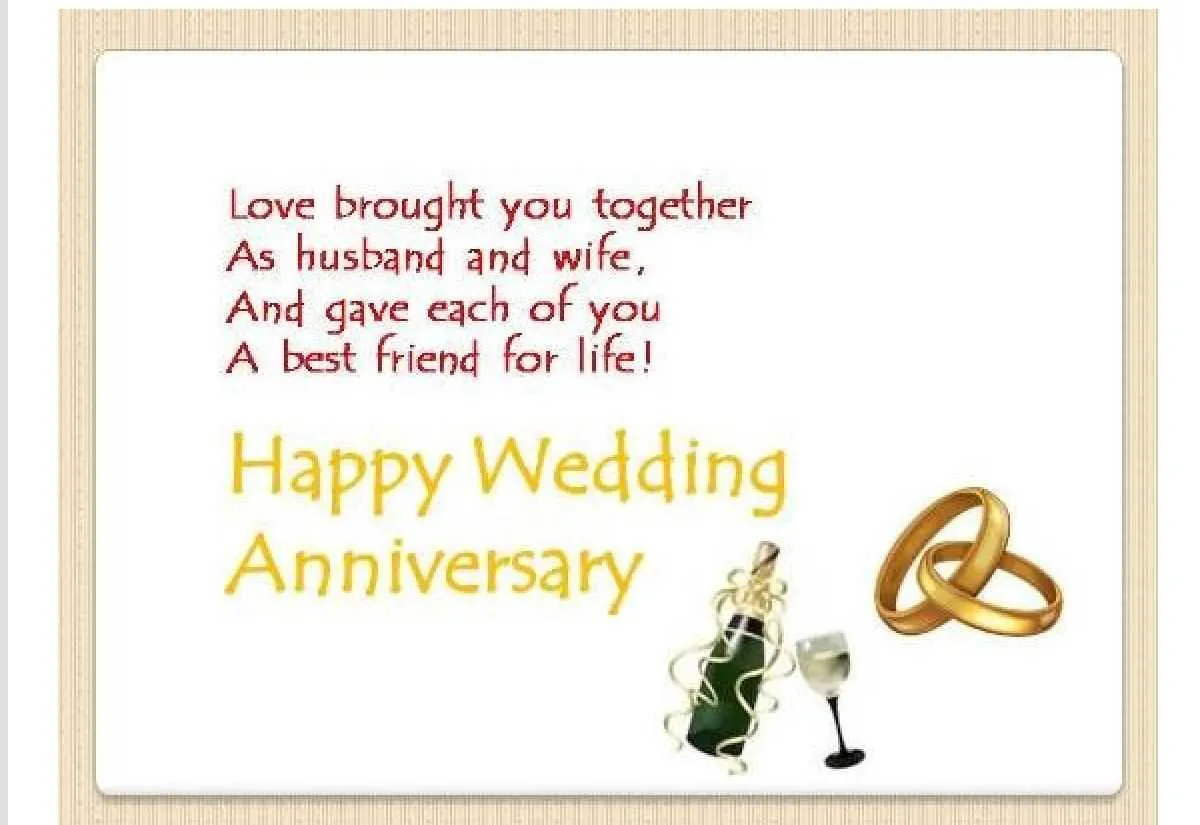 anniversary messages to friends