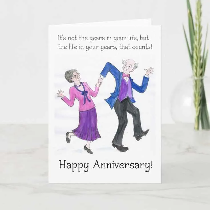 happy anniversary message for old couple