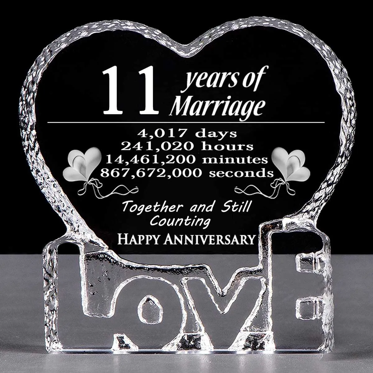 11th anniversary message to husband