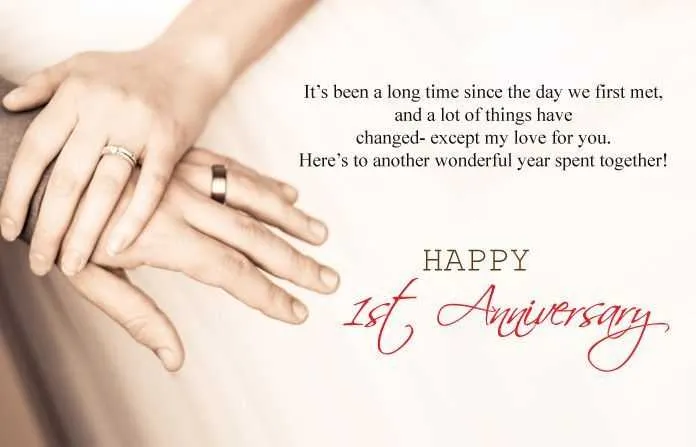 1st anniversary long message for girlfriend