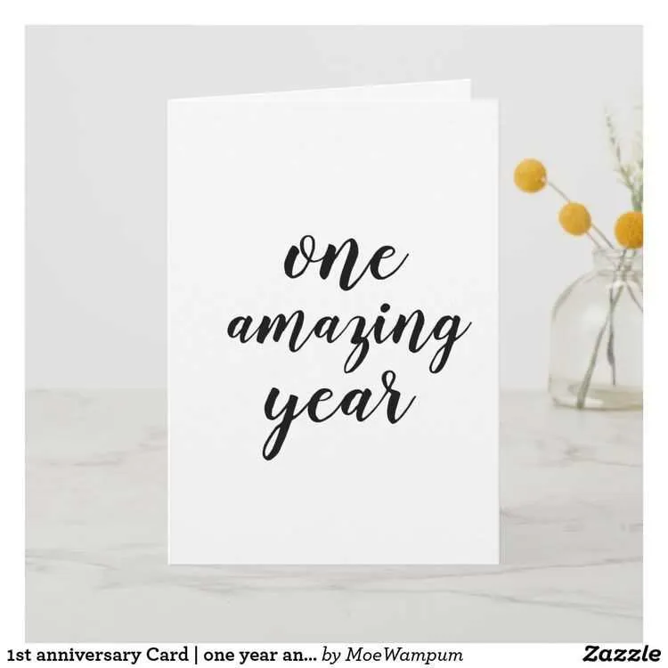 message for 1 year work anniversary