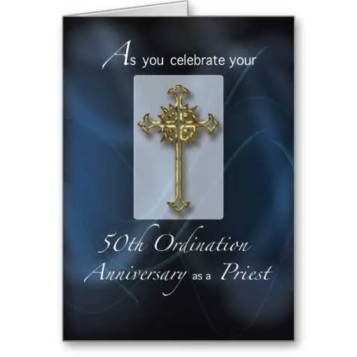 priestly anniversary messages