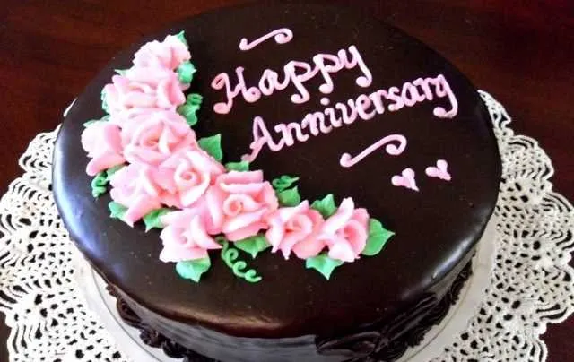 work anniversary cake messages