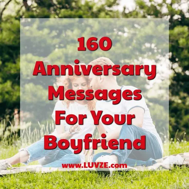 funny anniversary message to boyfriend