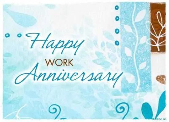 work anniversary messages for friends