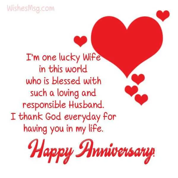 civil wedding anniversary message for husband