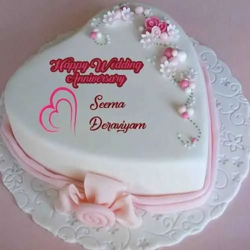 happy wedding anniversary cake messages