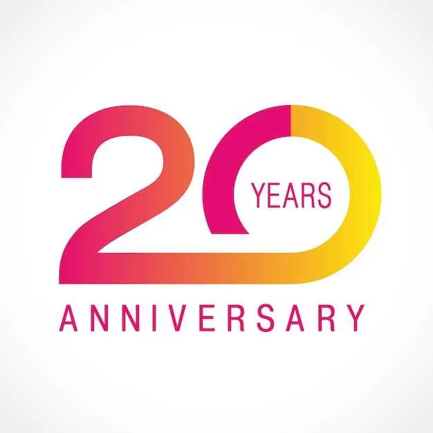 20 anniversary message