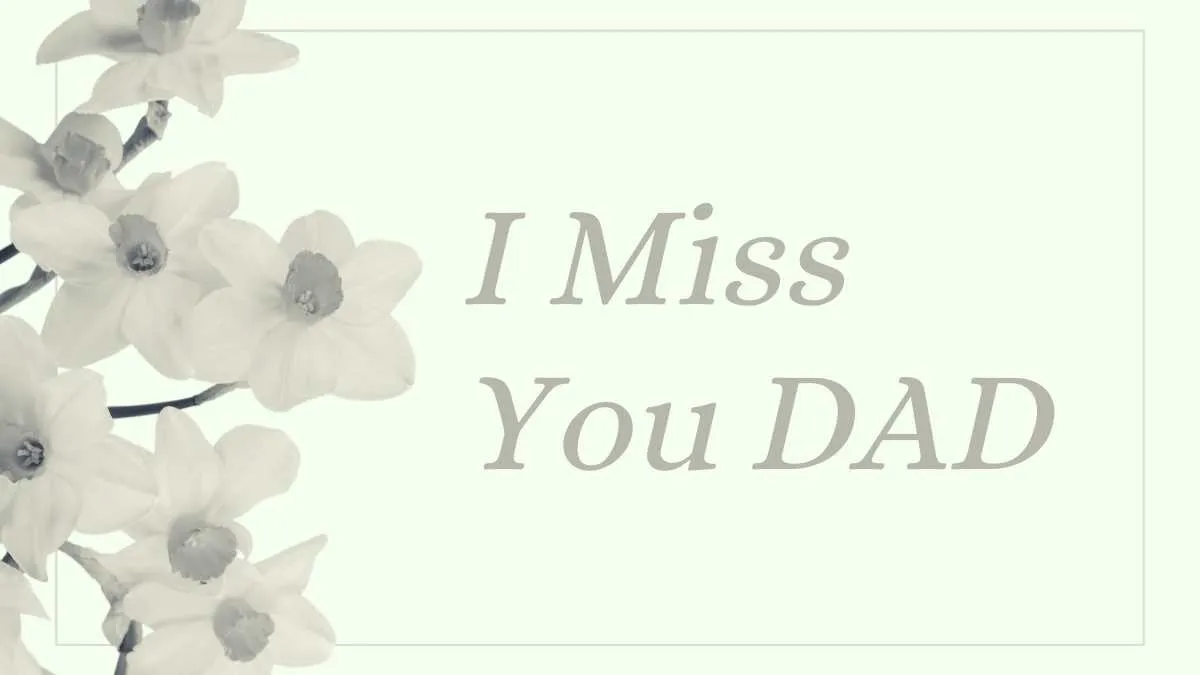 death anniversary father message