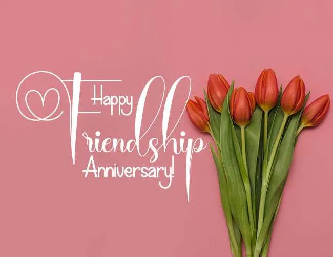 happy friendship anniversary message