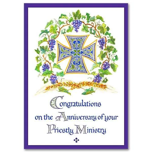 message to a priest on his priestly anniversary