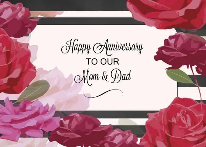 wedding anniversary message to uncle and aunty