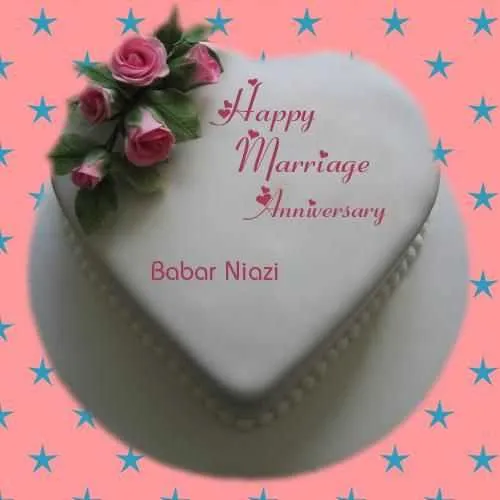 anniversary message for cake