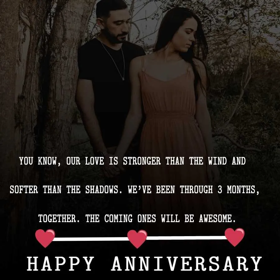 7th month anniversary message