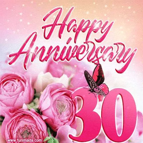 happy 30th anniversary message