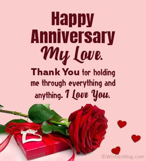 happy anniversary message short