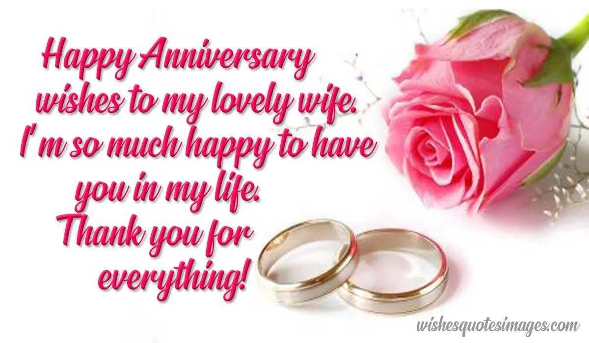 happy anniversary my love message