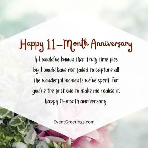 happy one month anniversary messages