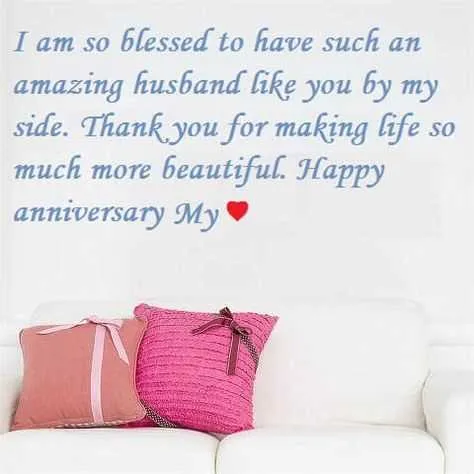 heartfelt anniversary message for husband