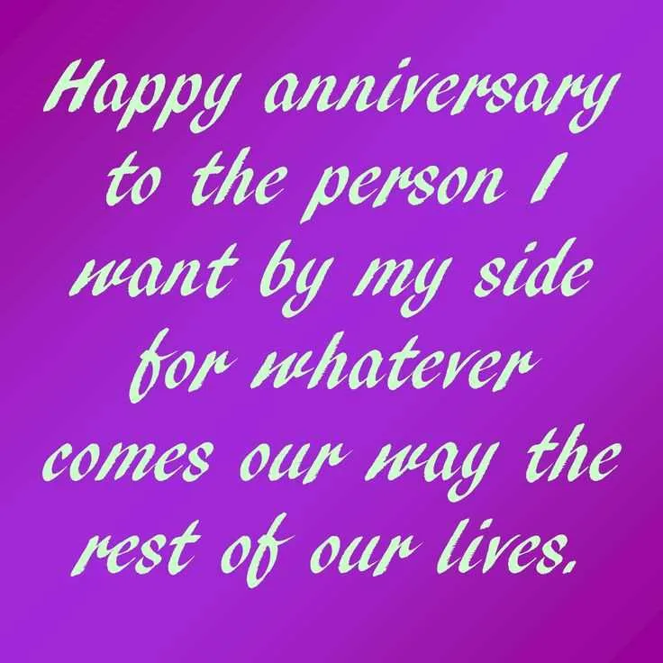 how to write a anniversary message