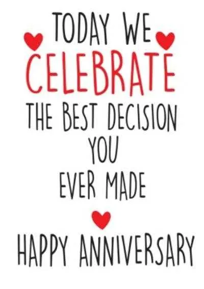humorous anniversary messages