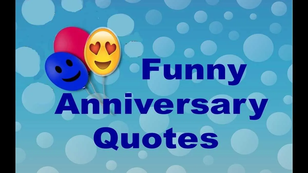 humor anniversary messages