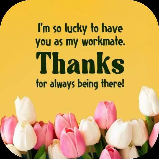 thank you message for work anniversary