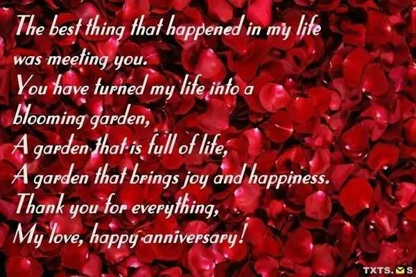 love messages for husband on wedding anniversary