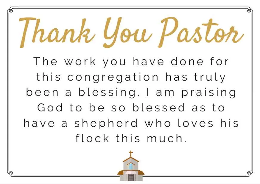 message for pastor anniversary