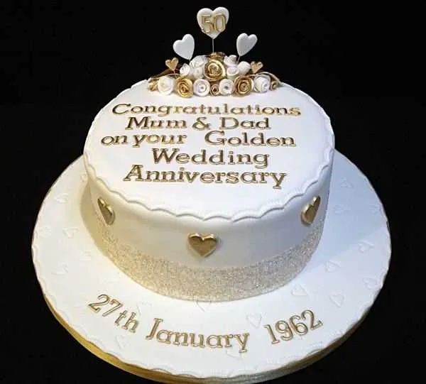 message on golden wedding anniversary