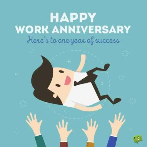 message to boss on his work anniversary