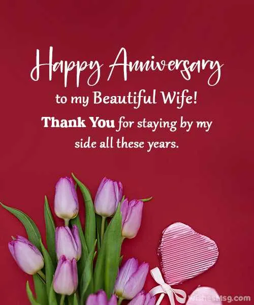 message to my wife anniversary