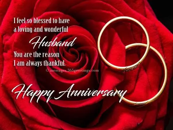 wedding anniversary message for hubby