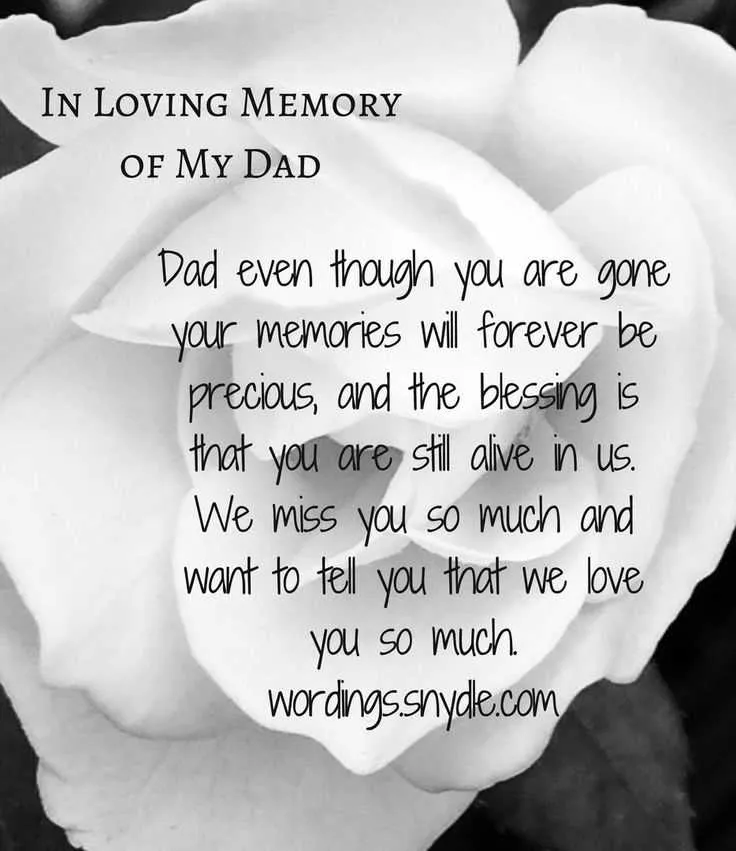 deceased anniversary messages