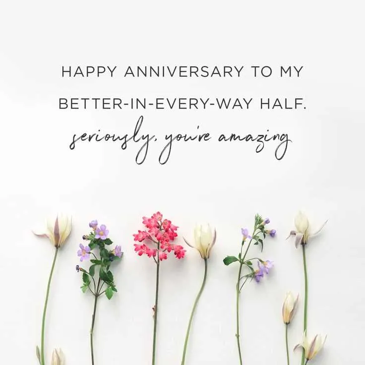 short sweet anniversary message