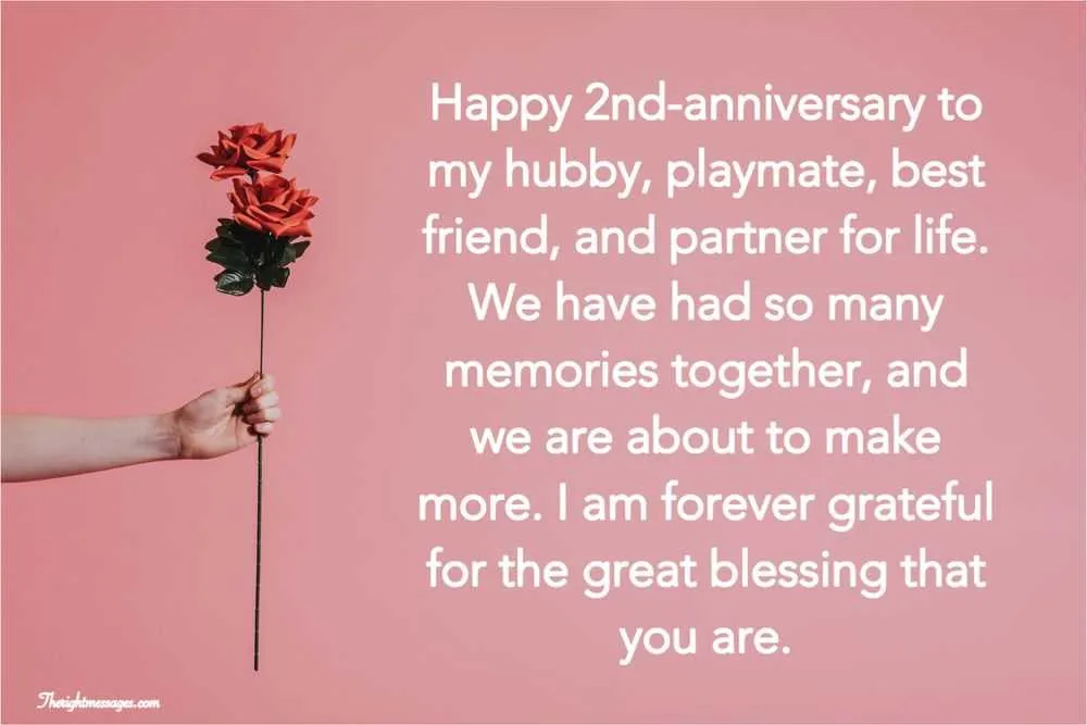 one year anniversary message for him