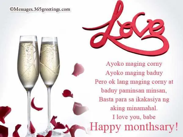 anniversary message in tagalog