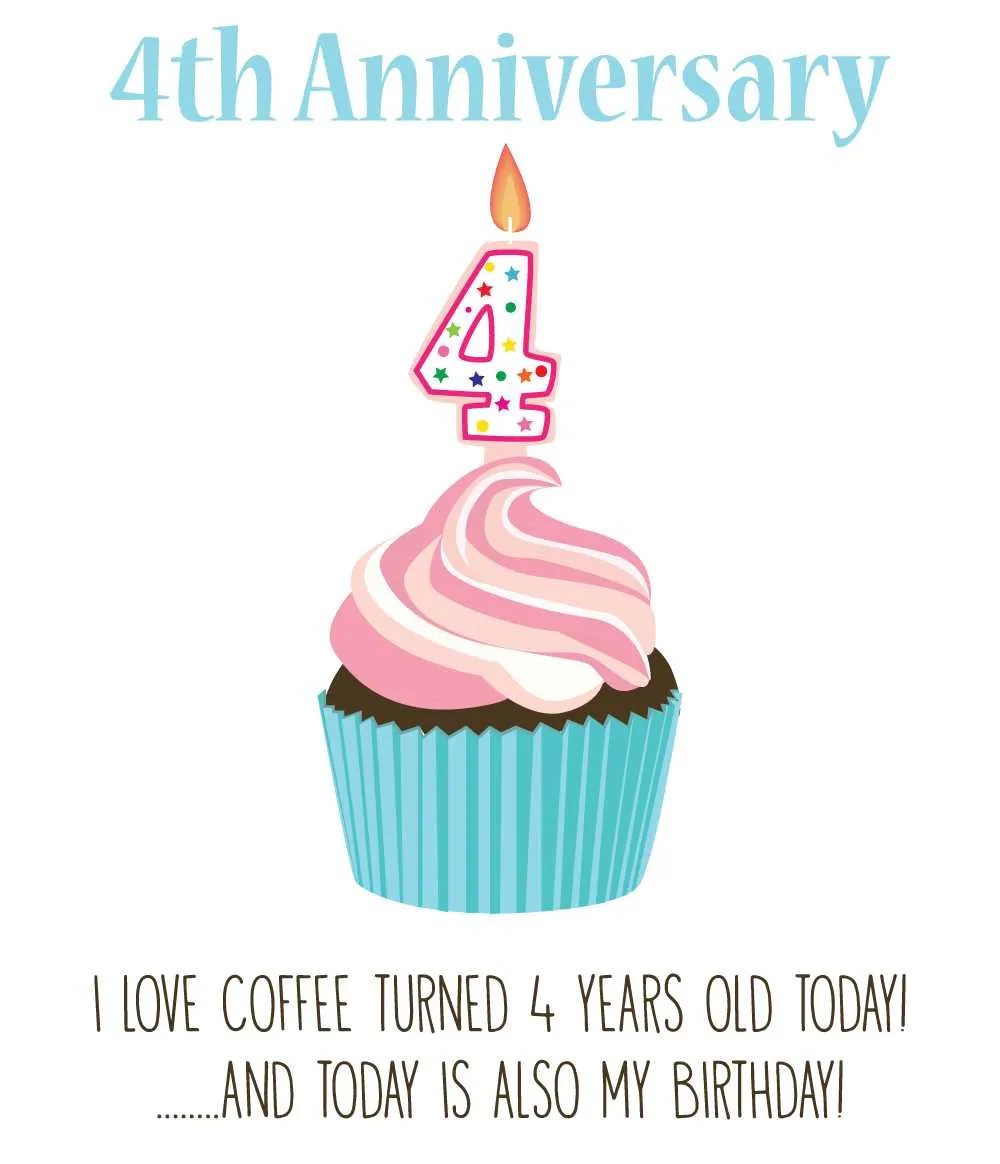 happy 4 years anniversary messages