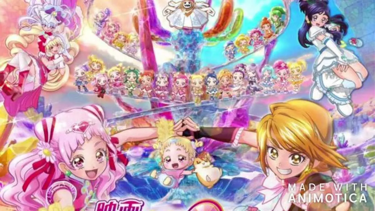 precure 10th anniversary congratulatory message