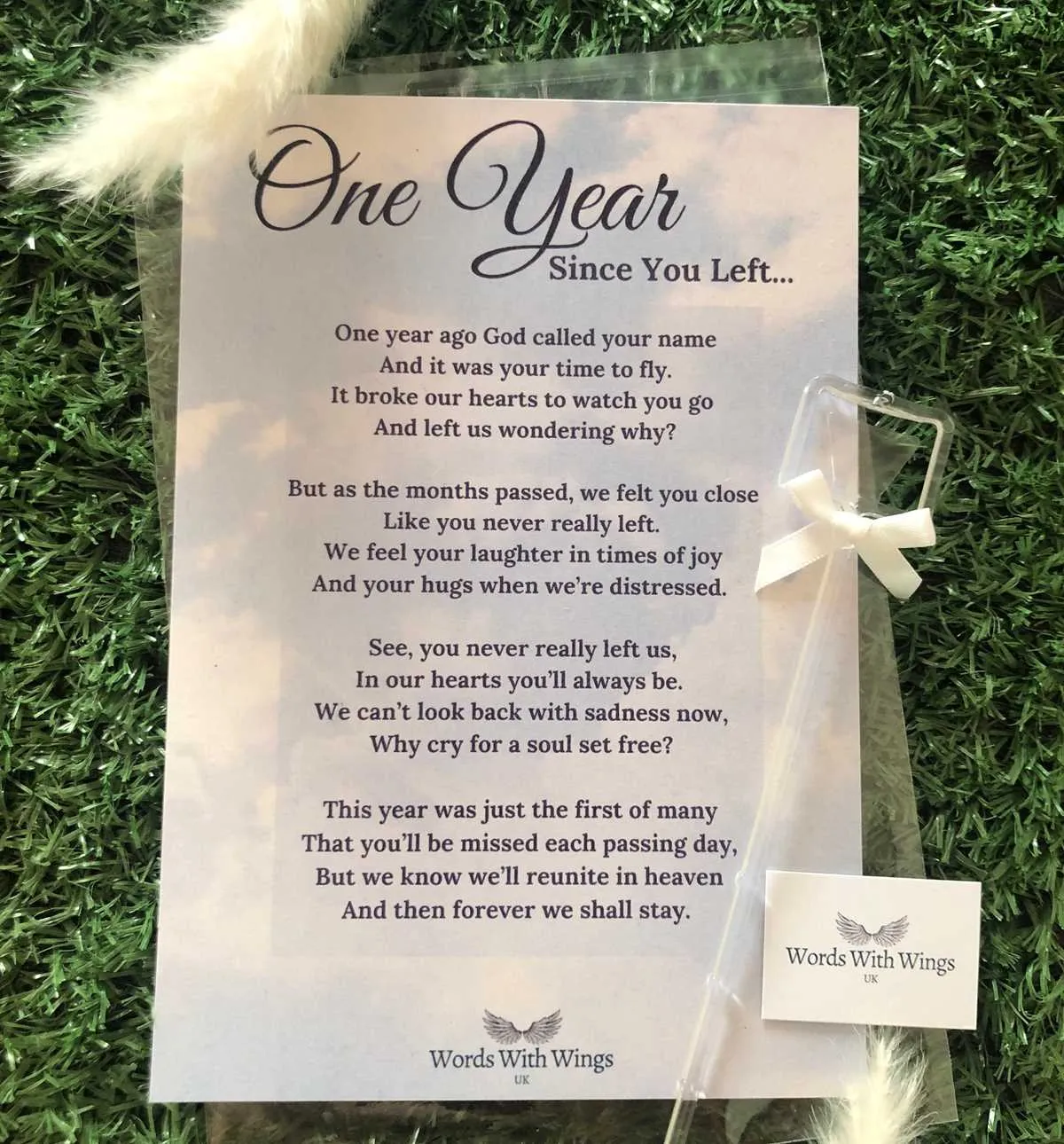 one year death anniversary message for father