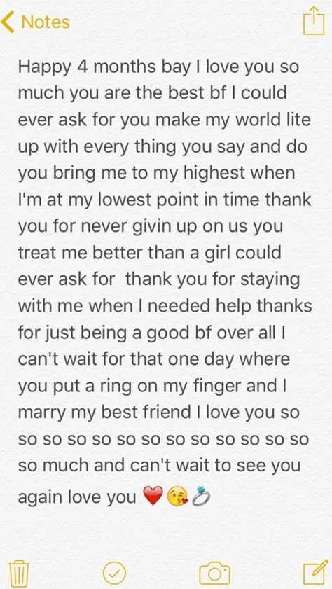 one month anniversary message for my boyfriend