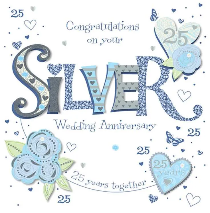 silver anniversary message