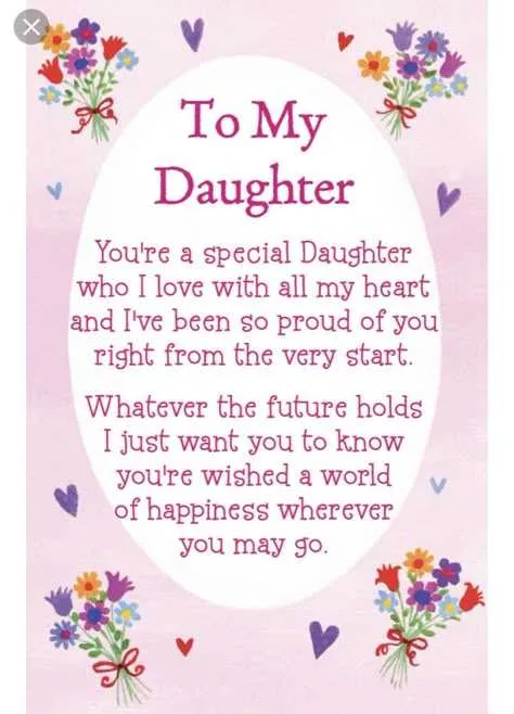 anniversary message to daughter